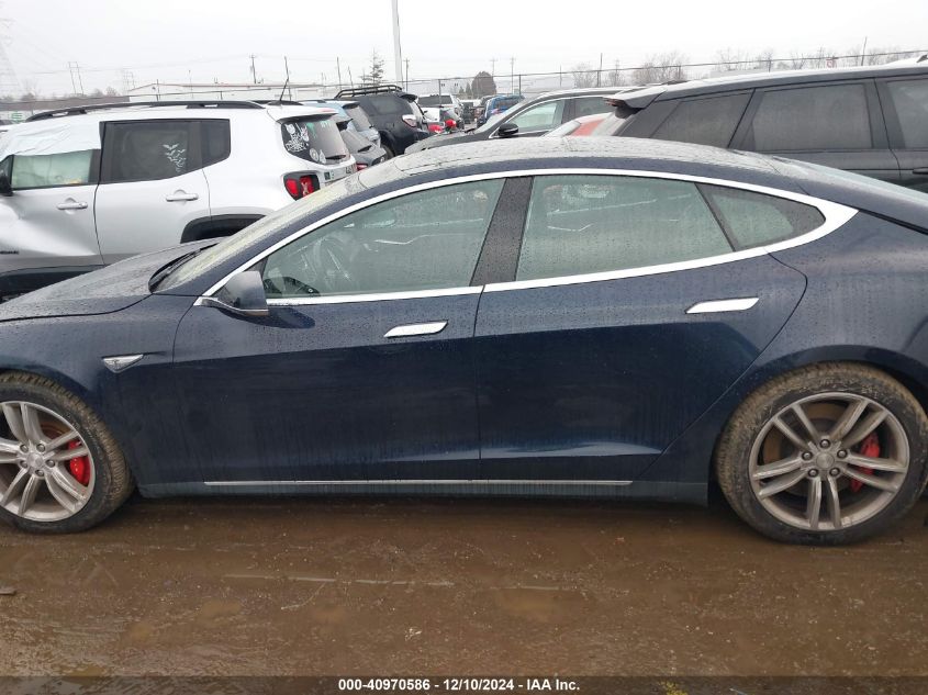 2015 Tesla Model S 70D/85D/P85D VIN: 5YJSA1H27FFP79568 Lot: 40970586