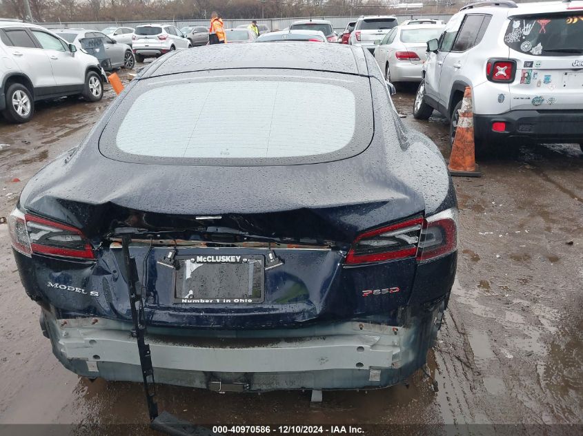 2015 Tesla Model S 70D/85D/P85D VIN: 5YJSA1H27FFP79568 Lot: 40970586