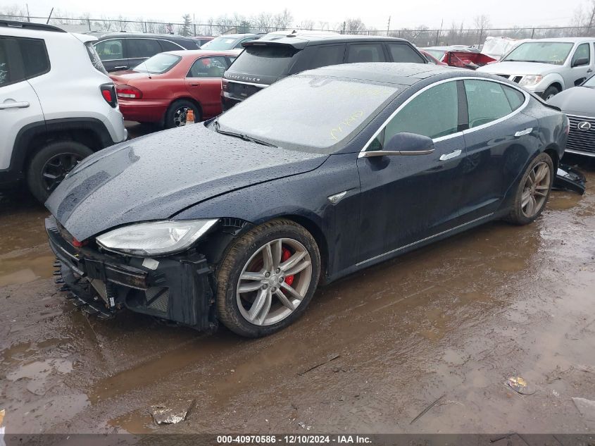 VIN 5YJSA1H27FFP79568 2015 Tesla Model S, 70D/85D/P85D no.2