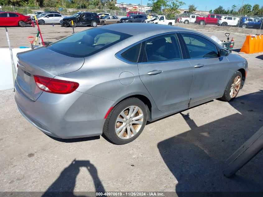 VIN 1C3CCCAB3FN654478 2015 Chrysler 200, Limited no.4