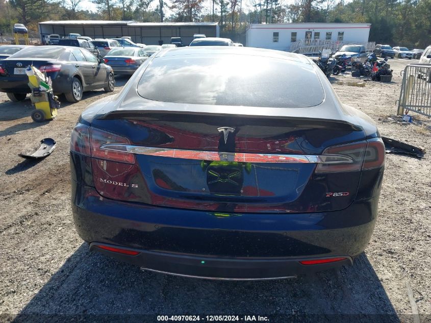 2015 Tesla Model S 85D/P85D VIN: 5YJSA4H47FF083005 Lot: 40970624