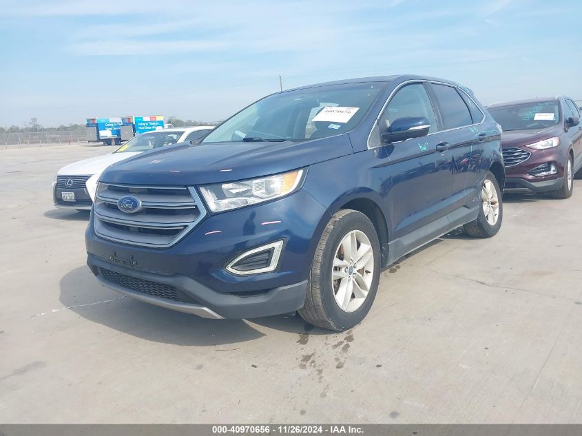 VIN 2FMPK3J95HBB69332 2017 Ford Edge, Sel no.2