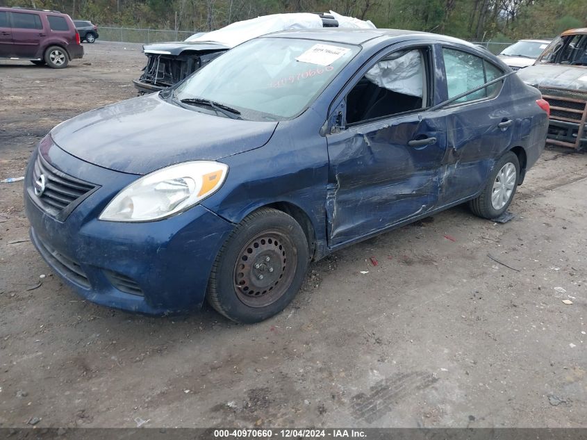 VIN 3N1CN7AP7EL876354 2014 Nissan Versa, 1.6 S+ no.2