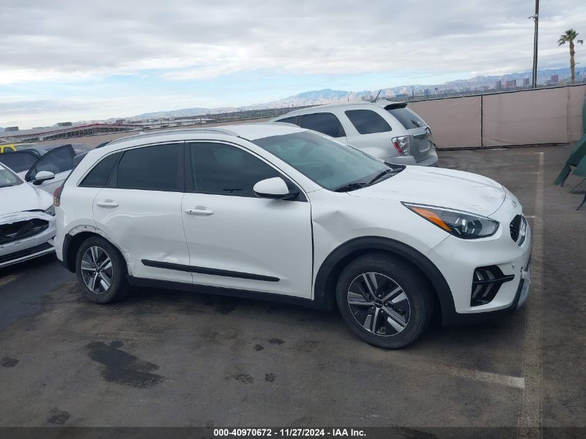 2022 Kia Niro Lxs VIN: KNDCB3LC4N5549466 Lot: 40970672