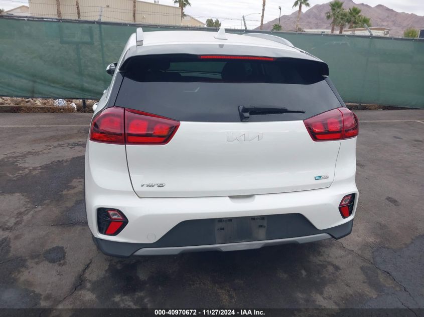 2022 Kia Niro Lxs VIN: KNDCB3LC4N5549466 Lot: 40970672