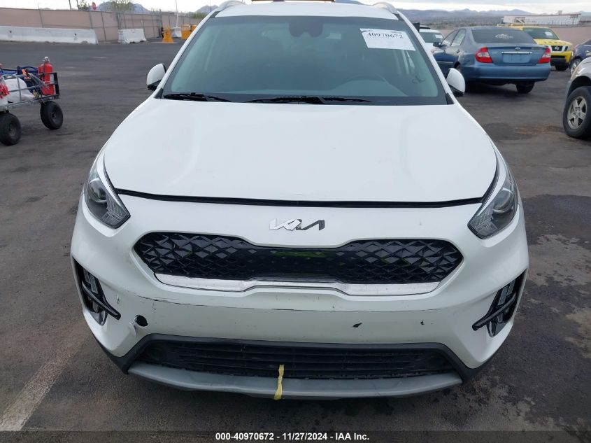 2022 Kia Niro Lxs VIN: KNDCB3LC4N5549466 Lot: 40970672