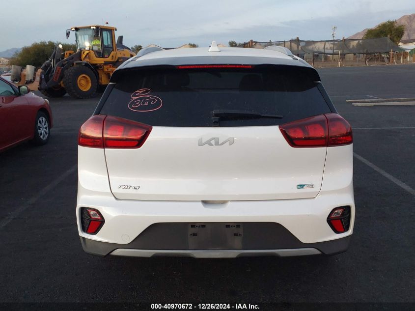 2022 Kia Niro Lxs VIN: KNDCB3LC4N5549466 Lot: 40970672