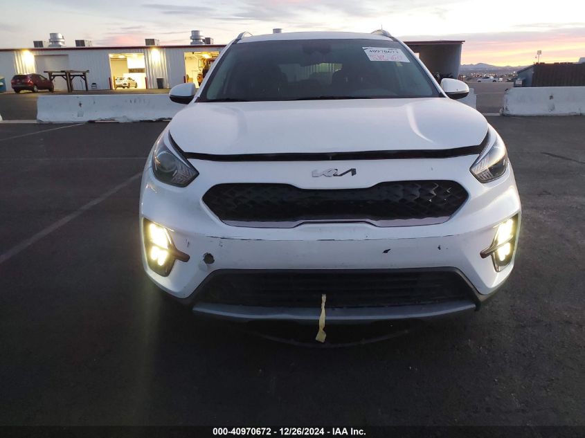 2022 Kia Niro Lxs VIN: KNDCB3LC4N5549466 Lot: 40970672