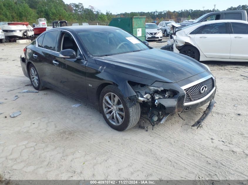 VIN JN1EV7AR2GM343038 2016 INFINITI Q50 no.1