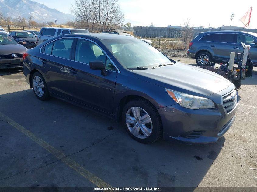 VIN 4S3BNAA62F3002651 2015 Subaru Legacy, 2.5I no.1