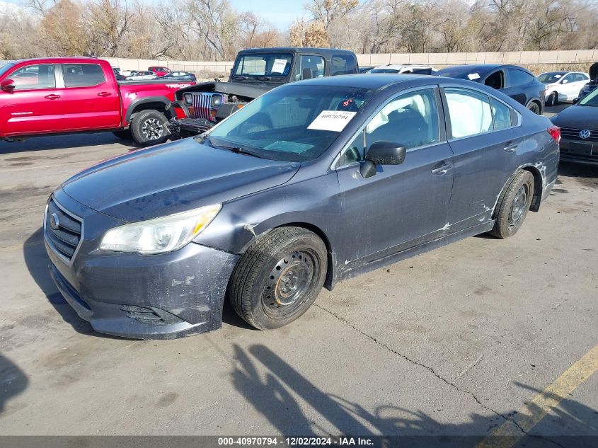 VIN 4S3BNAA62F3002651 2015 Subaru Legacy, 2.5I no.2