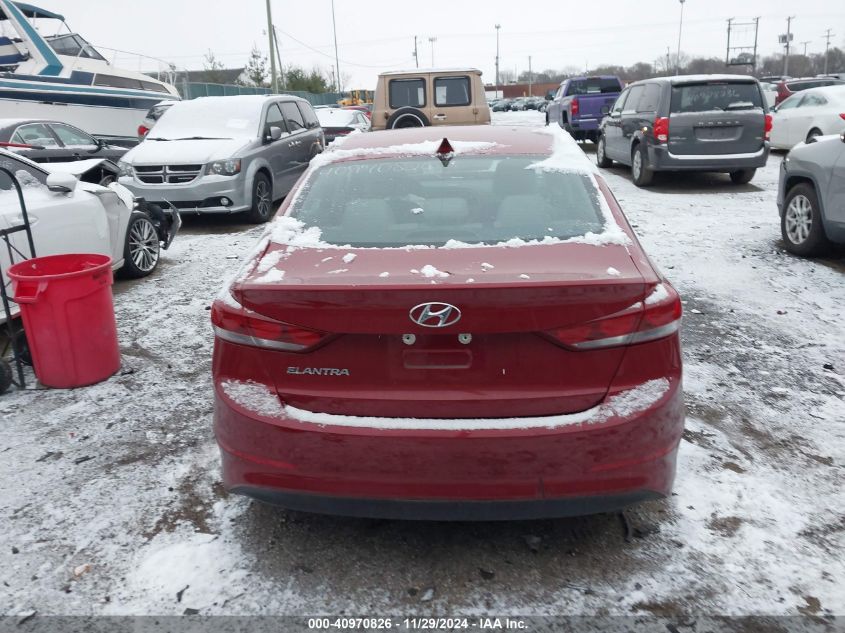 VIN KMHD84LFXJU473962 2018 Hyundai Elantra, Value E... no.16