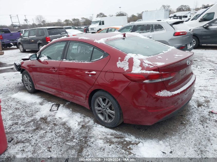 VIN KMHD84LFXJU473962 2018 Hyundai Elantra, Value E... no.3