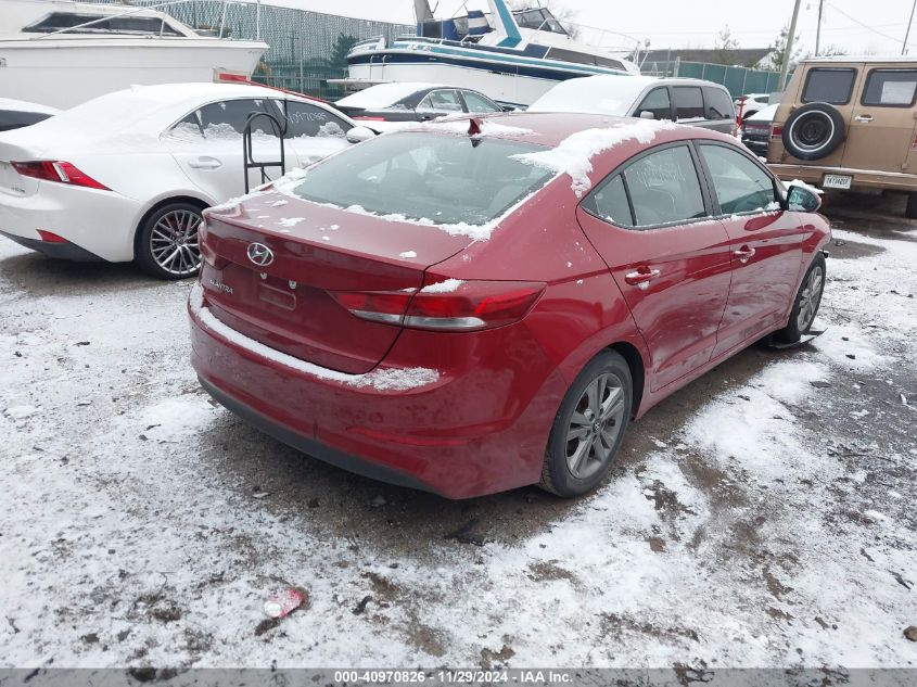 VIN KMHD84LFXJU473962 2018 Hyundai Elantra, Value E... no.4