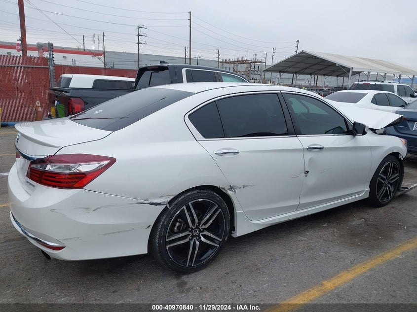 2017 HONDA ACCORD SPORT - 1HGCR2F54HA279946