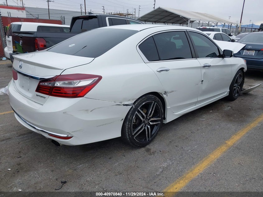 2017 HONDA ACCORD SPORT - 1HGCR2F54HA279946