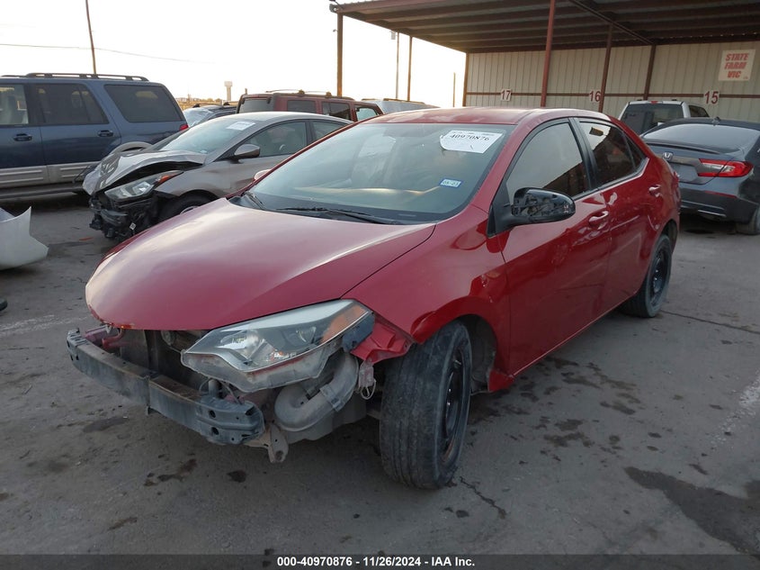2016 TOYOTA COROLLA VIN: 5YFBURHE3GP453921