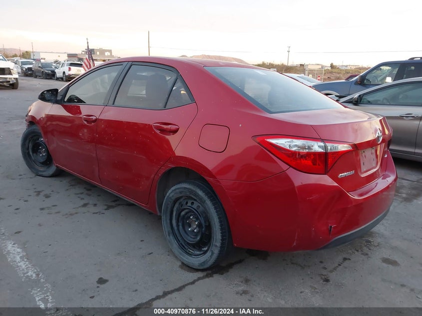 2016 TOYOTA COROLLA VIN: 5YFBURHE3GP453921