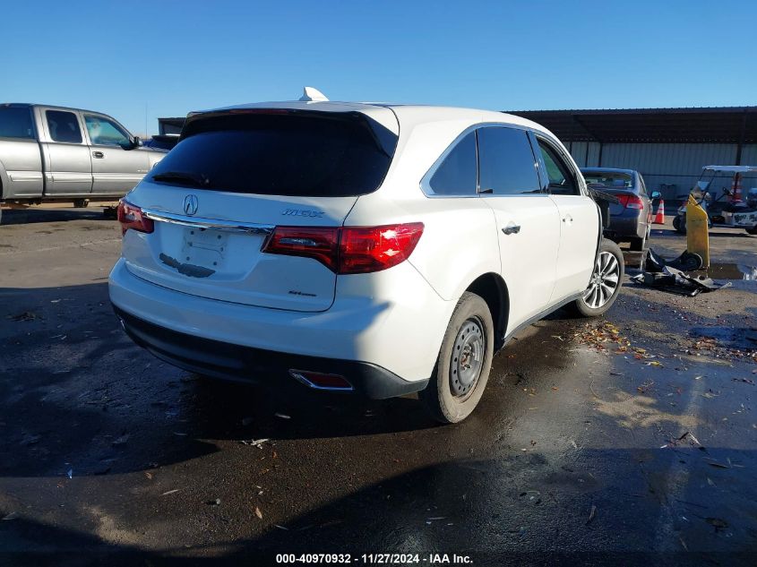 VIN 5FRYD4H67FB028359 2015 Acura MDX, Technology Pk... no.4