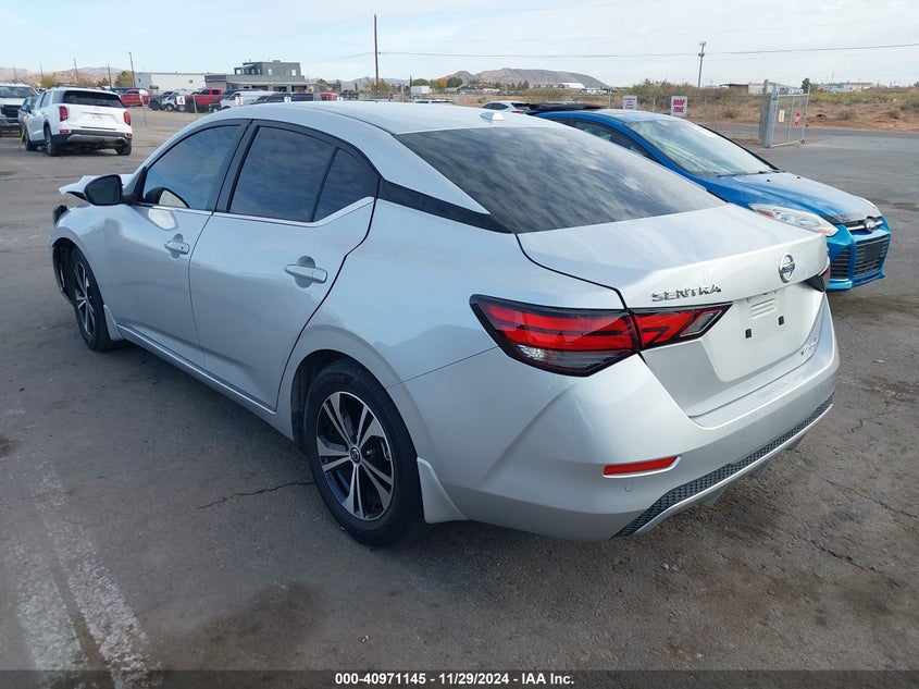 2022 NISSAN SENTRA VIN: 3N1AB8CV7NY306603