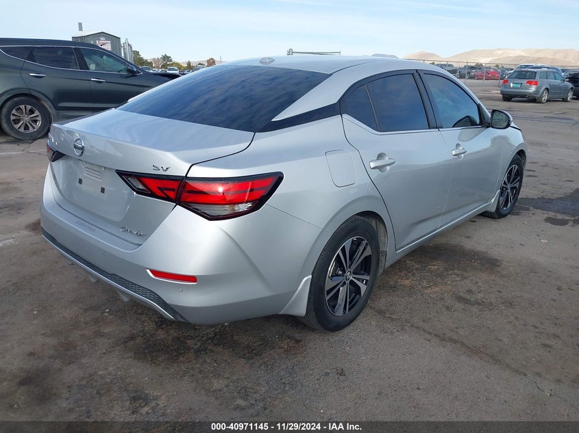 2022 NISSAN SENTRA VIN: 3N1AB8CV7NY306603