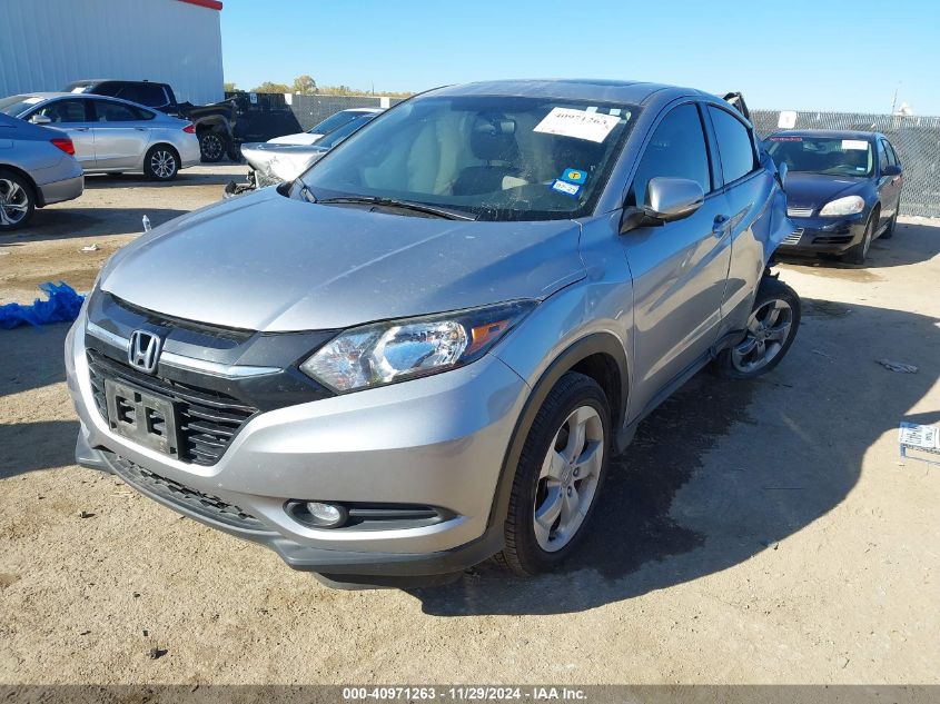 VIN 3CZRU5H55HG704298 2017 Honda HR-V, EX no.2