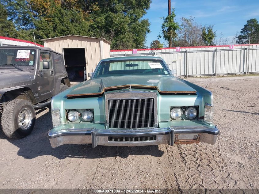 1978 Lincoln Continental VIN: 8Y82A893531 Lot: 40971304