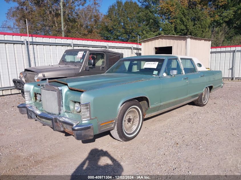 1978 Lincoln Continental VIN: 8Y82A893531 Lot: 40971304