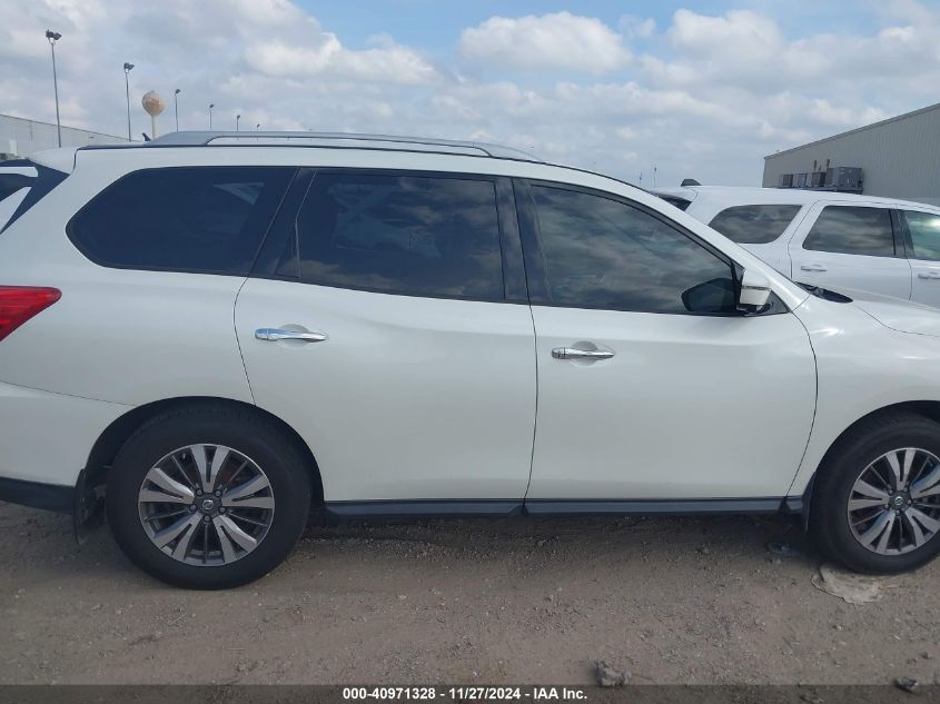 2017 Nissan Pathfinder Sl VIN: 5N1DR2MN2HC603062 Lot: 40971328