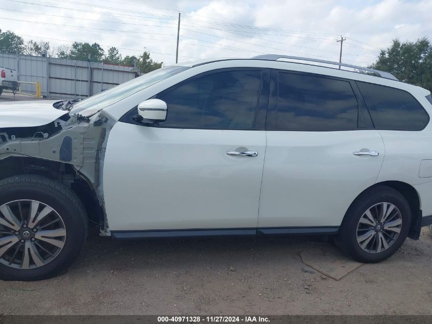 2017 Nissan Pathfinder Sl VIN: 5N1DR2MN2HC603062 Lot: 40971328