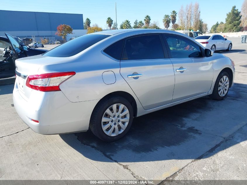 VIN 3N1AB7AP2FY340416 2015 NISSAN SENTRA no.4