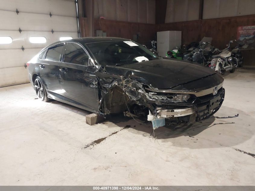 VIN 1HGCV1F37KA012750 2019 Honda Accord, Sport no.1