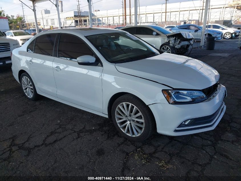 VIN 3VWL17AJ9GM264123 2016 Volkswagen Jetta, 1.8T Sel no.1