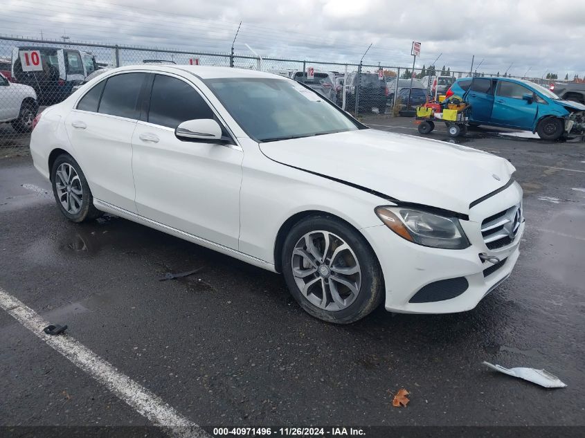 VIN 55SWF4JB3GU169438 2016 Mercedes-Benz C-Class, C... no.1