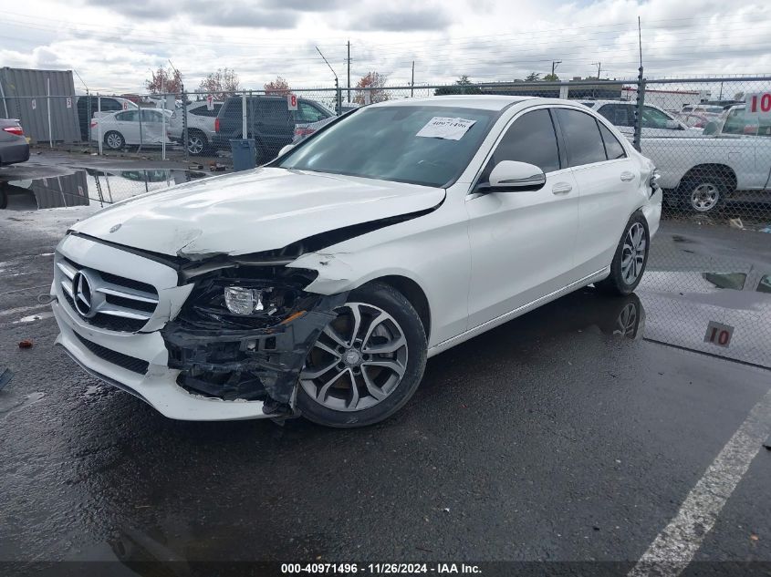 VIN 55SWF4JB3GU169438 2016 Mercedes-Benz C-Class, C... no.2