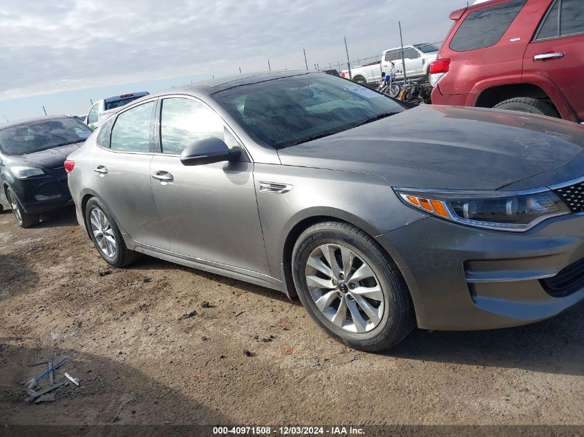 VIN 5XXGU4L32GG100027 2016 KIA Optima, EX no.13