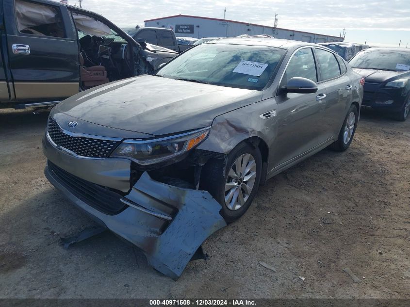 VIN 5XXGU4L32GG100027 2016 KIA Optima, EX no.2