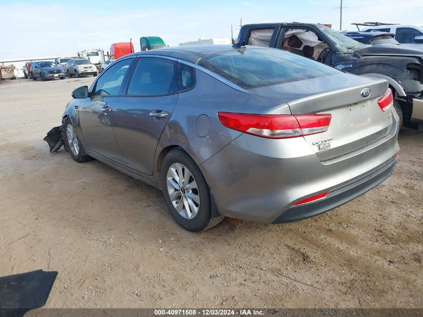 VIN 5XXGU4L32GG100027 2016 KIA Optima, EX no.3