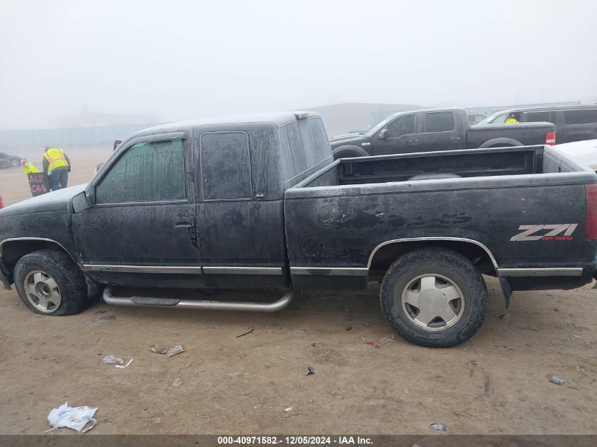 1998 GMC Sierra Sl Wideside/Sle Sportside VIN: 2GTEK19RXW158401 Lot: 40971582