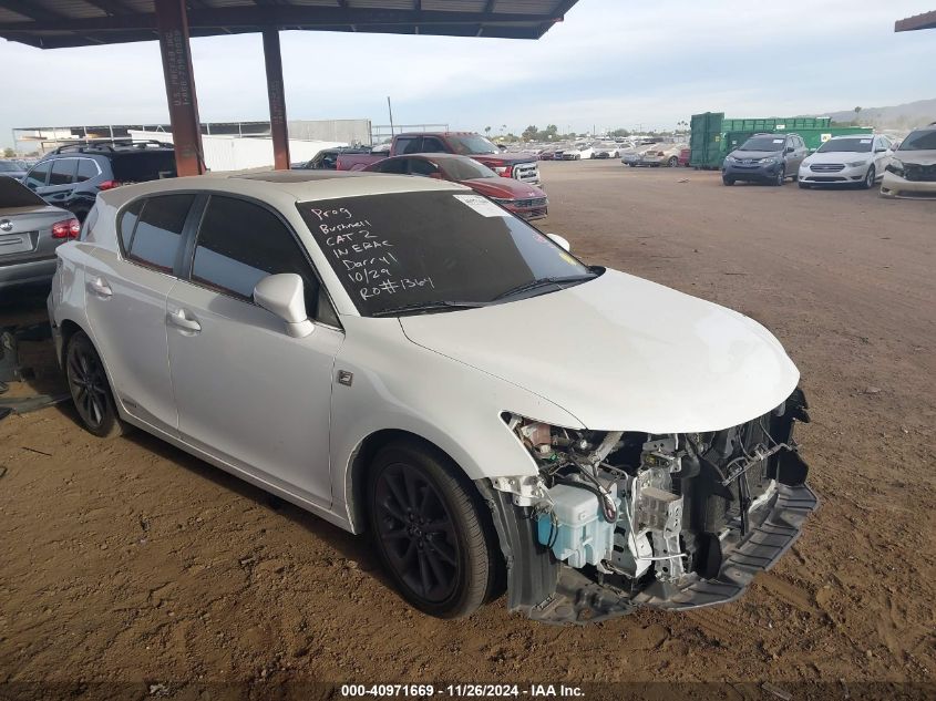 VIN JTHKD5BH4D2170030 2013 Lexus CT, 200H no.14