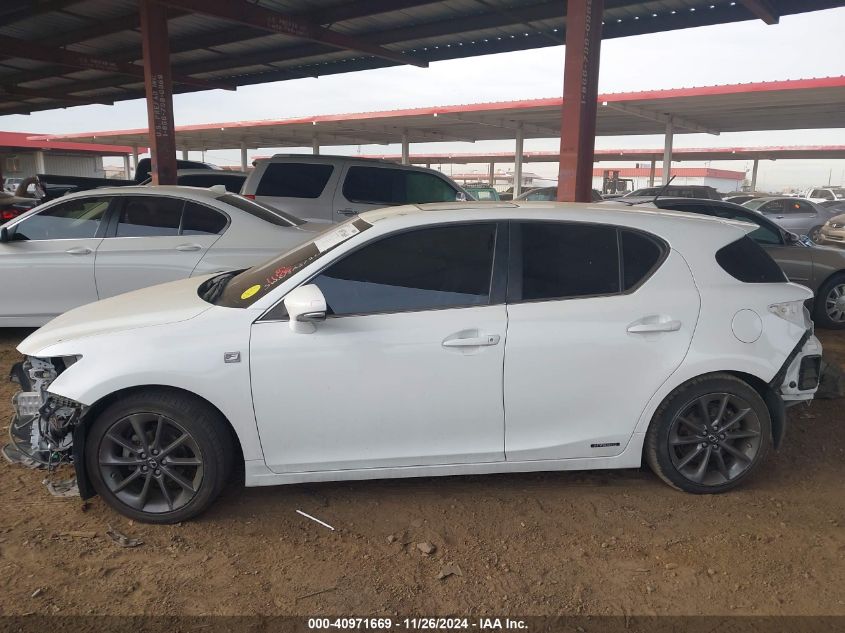 VIN JTHKD5BH4D2170030 2013 Lexus CT, 200H no.15