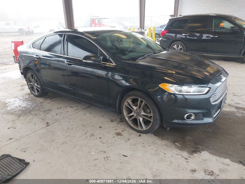 VIN 3FA6P0D9XER346519 2014 FORD FUSION no.1