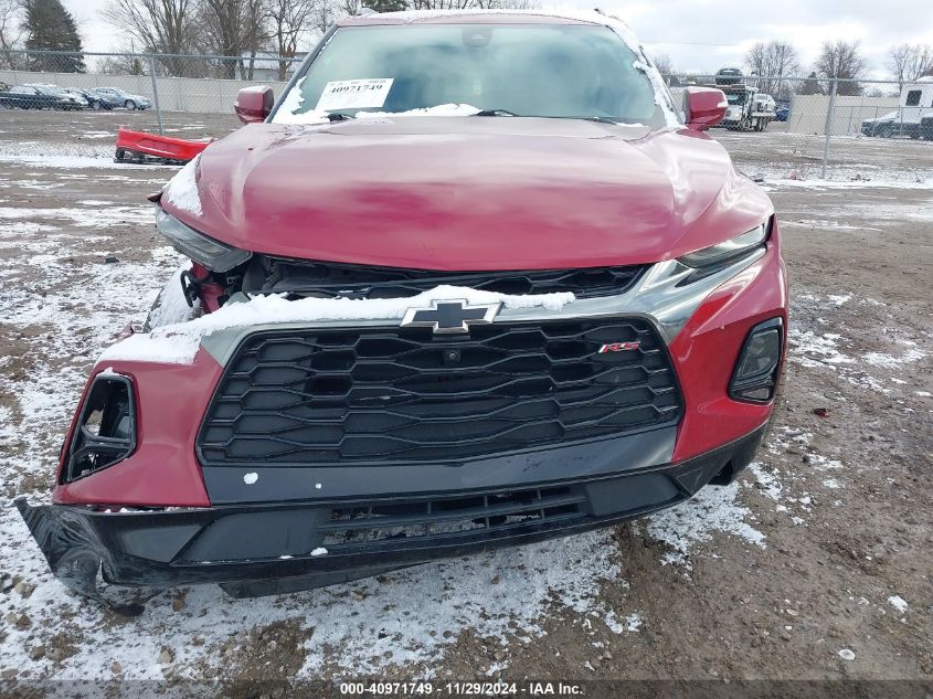 2020 Chevrolet Blazer Fwd Rs VIN: 3GNKBERS5LS631500 Lot: 40971749