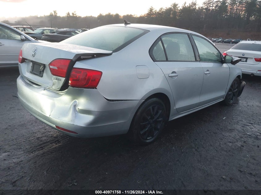 2011 VOLKSWAGEN JETTA VIN: 3VWDZ7AJ7BM107258