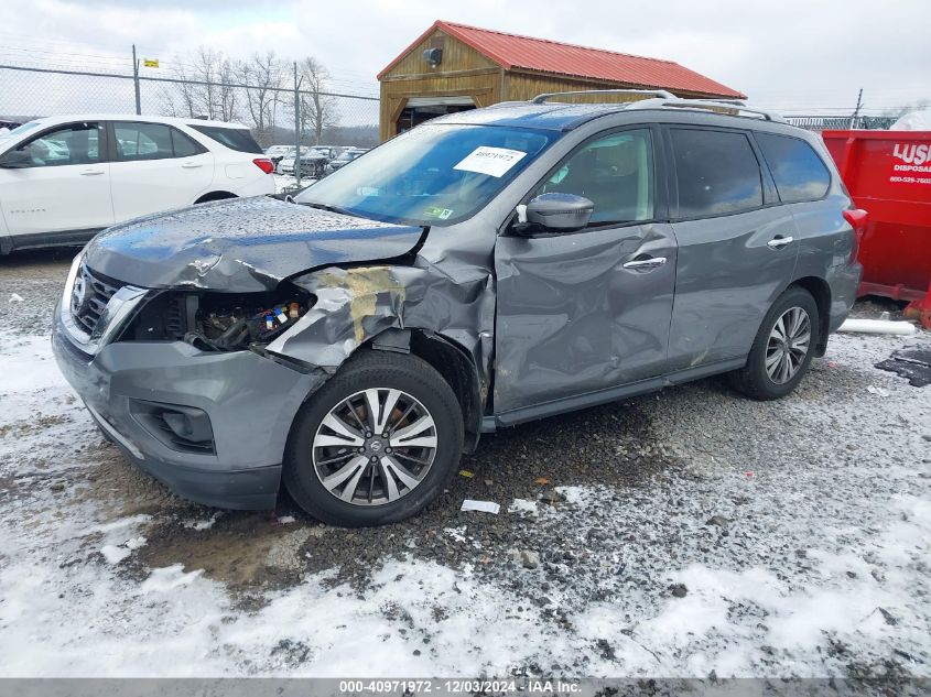 VIN 5N1DR2MN6HC900688 2017 Nissan Pathfinder, S no.2