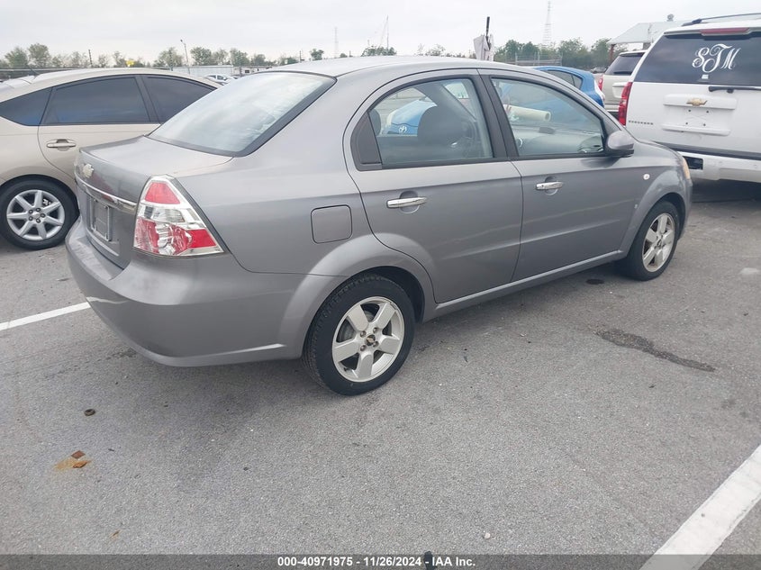 2008 CHEVROLET AVEO VIN: KL1TG56668B240775