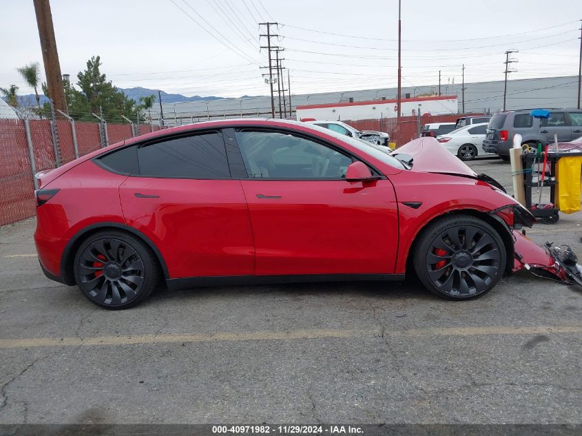 2023 TESLA MODEL Y PERFORMANCE DUAL MOTOR ALL-WHEEL DRIVE - 7SAYGDEF5PF787822