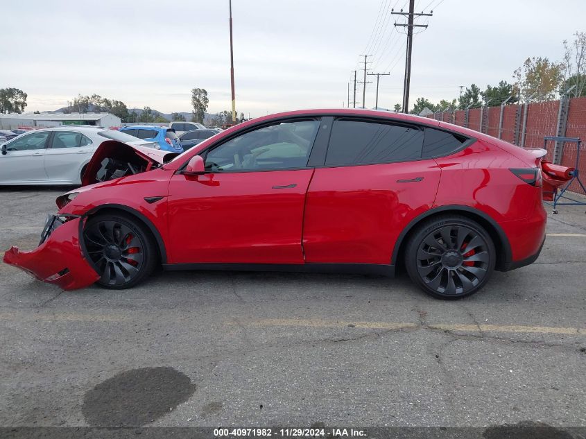 2023 TESLA MODEL Y PERFORMANCE DUAL MOTOR ALL-WHEEL DRIVE - 7SAYGDEF5PF787822