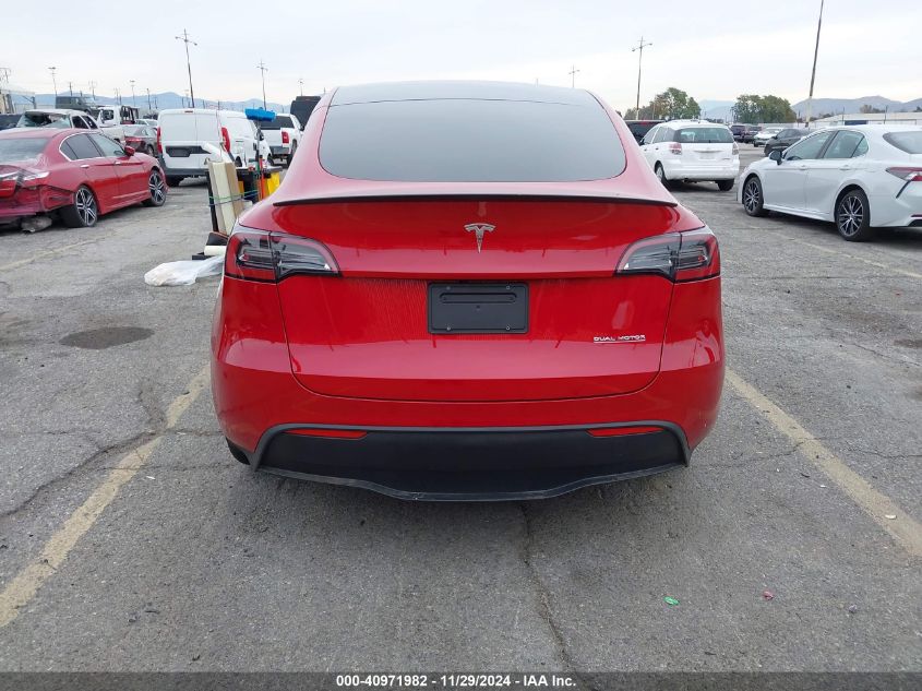 2023 Tesla Model Y Performance Dual Motor All-Wheel Drive VIN: 7SAYGDEF5PF787822 Lot: 40971982