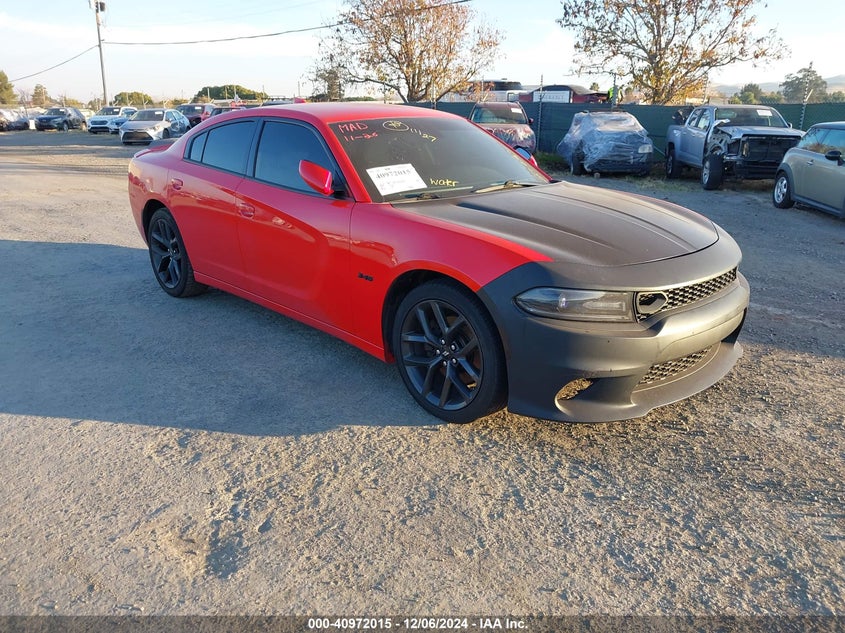 Vin: 2c3cdxct2jh134011, lot: 41461817, dodge charger r/t rwd 20181